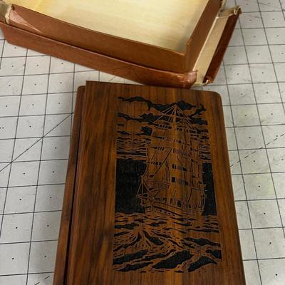 Solid Walnut Address Book 