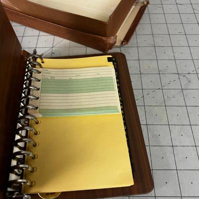 Solid Walnut Address Book 