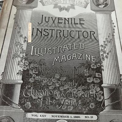 Juvenile Instructor Illustrated Magazine Semi Monthly by LDS Church 