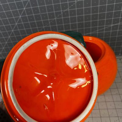 Fabulous METLOX Orange Cookie Jar