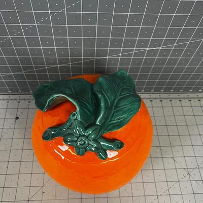 Fabulous METLOX Orange Cookie Jar