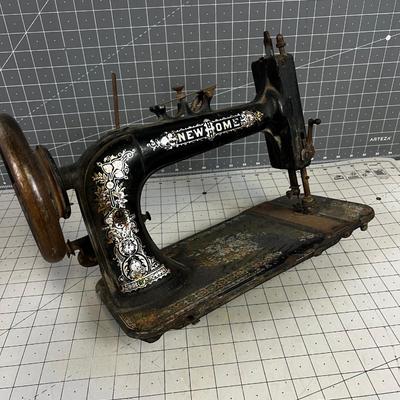 Antique Sewing Machine by NEW HOME