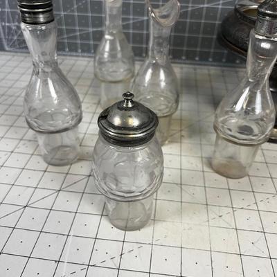 Art Nouveau Silver Plated Set 