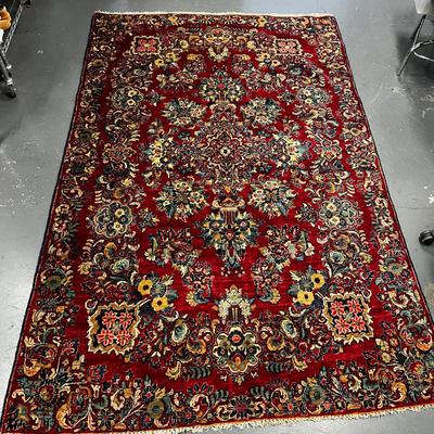 INCREDIBLE! Persian Arak Sarouk Hand Tied Rug 