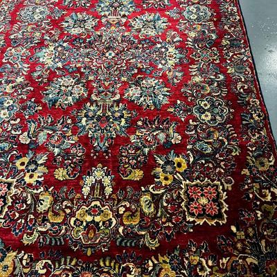 INCREDIBLE! Persian Arak Sarouk Hand Tied Rug 