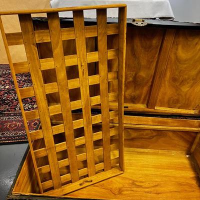 Hand Carved Chinese Camphor Wood Chest, Stunning Piece!  