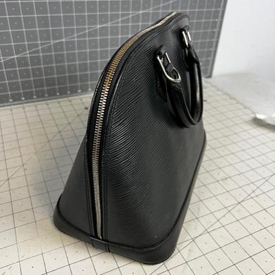 Louis Vuitton Black Alma Leather Purse, RIPPLE 