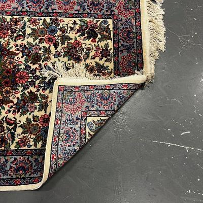 Vintage Persian Hand Knotted -Pink Red, Blue 