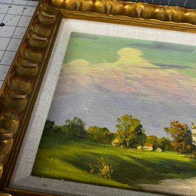 P. Ivanov, Titled "MORNING" Small European Landscape