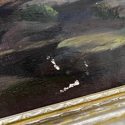 Original Oil on Board By A. Inger, Looks Biblical