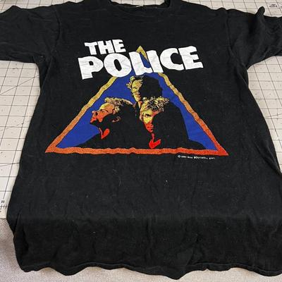 The Police T-shirt from 1981