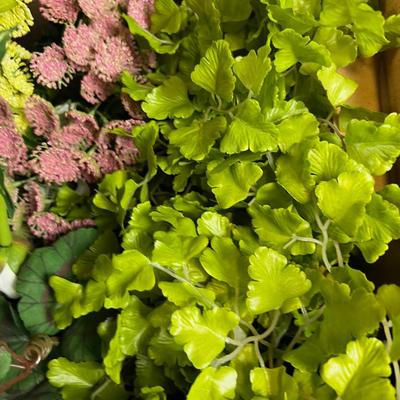 Large Lot of FAUX Greenery and Florals 