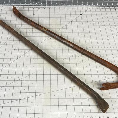Pry Bar and A crow Bar