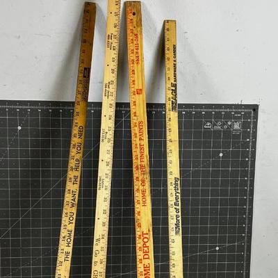 Collection of Yard Sticks 