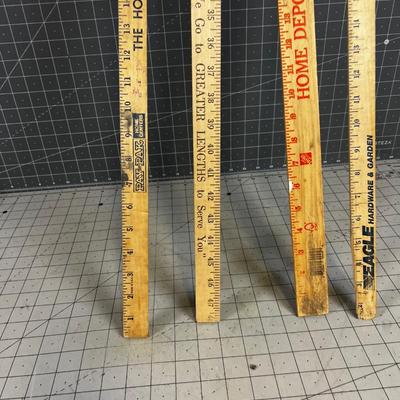 Collection of Yard Sticks 