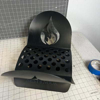 Log Holder NEW used.