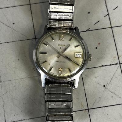 Elgin Stainless Men's Wrist Watch 