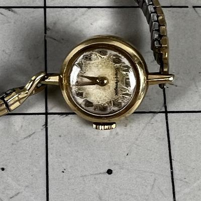 Girard Perregaux 10 K Gold Fill Woman's Wrist Watch