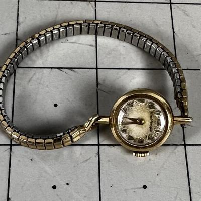 Girard Perregaux 10 K Gold Fill Woman's Wrist Watch