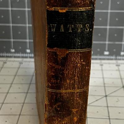 THE PSALMS OF DAVID

Book of Common Prayer: Psalms; Watts, I. Laye 1700's 