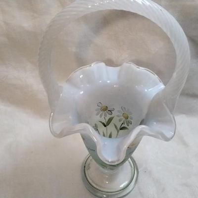 Fenton "Those Who Love the Lord Shine As The Sun" Hand Painted and Signed by J. Peyton