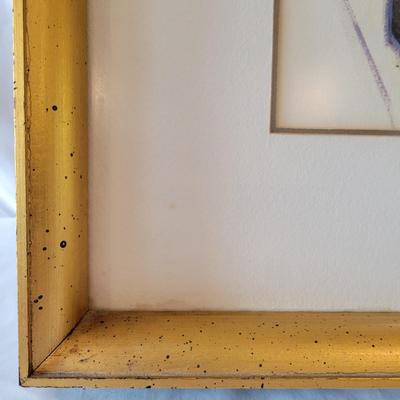 Original Pastel "Spanish Child" by Bernay (D-DW)