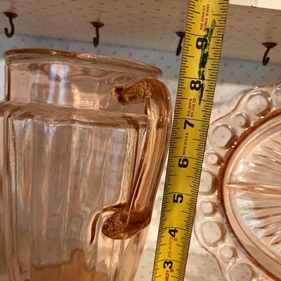 Vintage Lot Pink Depression Glass