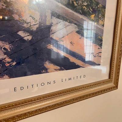 Framed Pierre Bittar Editions Limited Print 27"x39"
