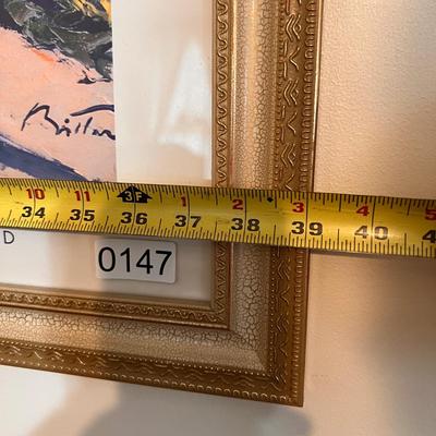 Framed Pierre Bittar Editions Limited Print 27"x39"