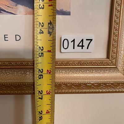 Framed Pierre Bittar Editions Limited Print 27"x39"