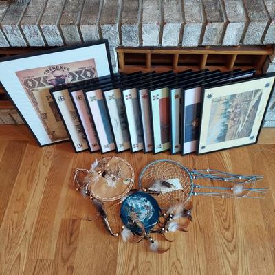 Native American Prints and Dreamcatchers (D-DW)