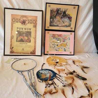 Native American Prints and Dreamcatchers (D-DW)