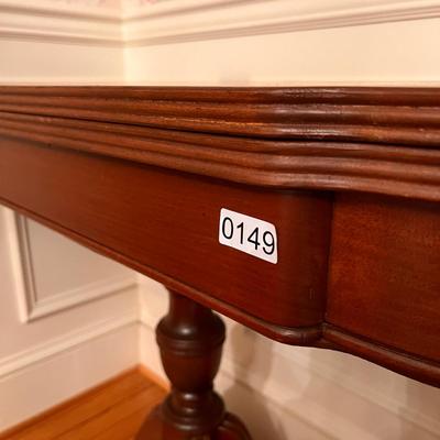 Antique English Regency Fold-Over Tea/Game Table