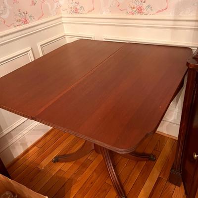Antique English Regency Fold-Over Tea/Game Table