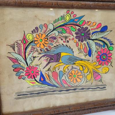 Primitive Art on Bark (D-DW)