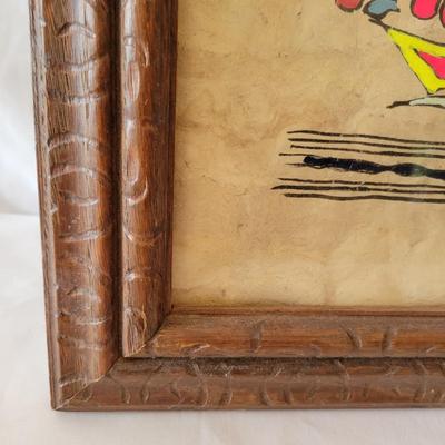 Primitive Art on Bark (D-DW)