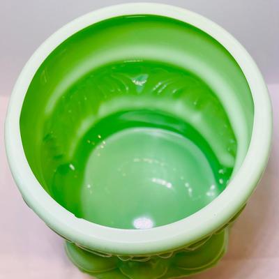 Jadeite Santa Cookie Jar