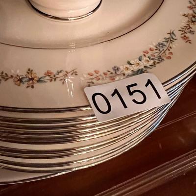 Vintage Gorham Rondelle China 63 Pieces