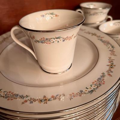 Vintage Gorham Rondelle China 63 Pieces