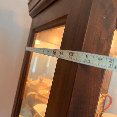 Vintage Curio Display Cabinet