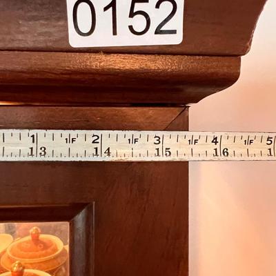 Vintage Curio Display Cabinet