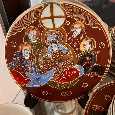Stunning Antique Japanese Satsuma Porcelain Tea Set