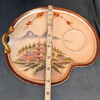 Antique Japanese Porcelain 13 Piece Demitasse Tea Set