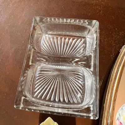 Vintage Porcelain & Glass Lot - Carlton Ware, Hand Painted China