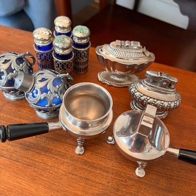 Antique Vintage Silver Plate Mixed Lot - ASR, Ronson