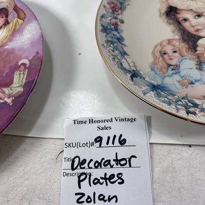 Zolan, Hagara faces of the world decorator plates
