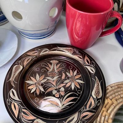 Decor and collectibles Delf orchid pot