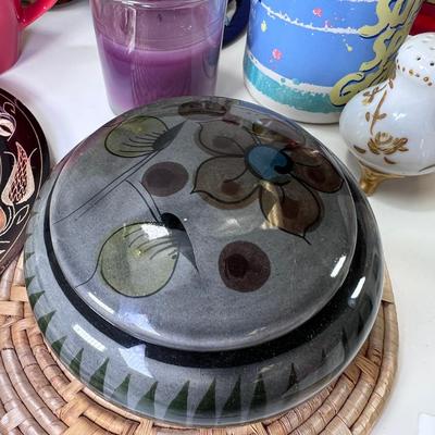 Decor and collectibles Delf orchid pot