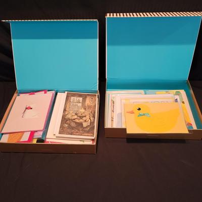 Huge Assortment of Cards, Decorative Papers, Ribbon and More (EW-DW)