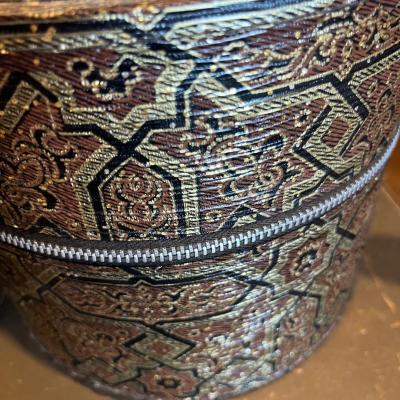 Pair of matching wig boxes